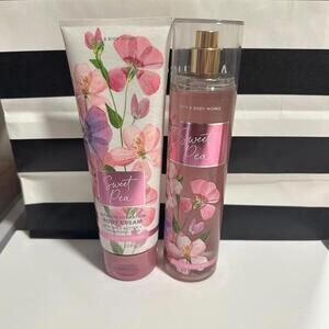 Bath & Body Works Sweet Pea set